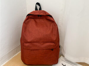 กระเป๋าสะพายหลังใสสบาย สีแดง