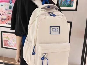 กระเป๋าเป้สะพายหลัง กระเป๋านักเรียน อเนกประสงค์ สไตล์เกาหลี และญี่ปุ่น เหมาะกับการพกพาเดินทาง เล่นกีฬา แฟชั่นสําหรับเด็กผู้หญิง และผู้ชาย