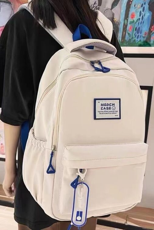 กระเป๋าเป้สะพายหลัง กระเป๋านักเรียน อเนกประสงค์ สไตล์เกาหลี และญี่ปุ่น เหมาะกับการพกพาเดินทาง เล่นกีฬา แฟชั่นสําหรับเด็กผู้หญิง และผู้ชาย