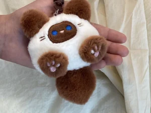 พวงกุญแจการ์ตูนน่ารักแมว เหมาะเป็นอะไหล่กระเป๋าเป้สะพายหลัง