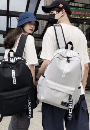 กระเป๋าเป้สะพายหลัง กระเป๋าแฟชั่น แพ็คคู่ 2/ใบ